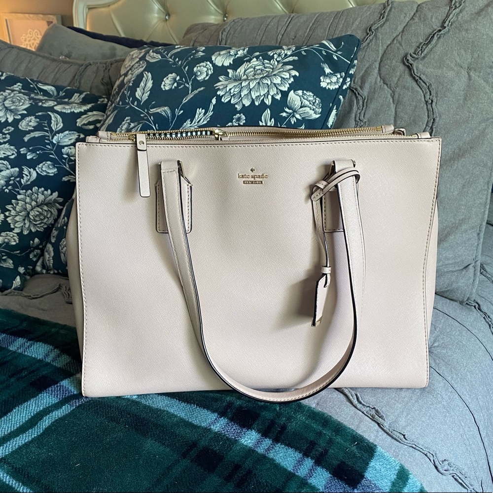 Kate spade Cameron Street Jenson Large Tote wheat